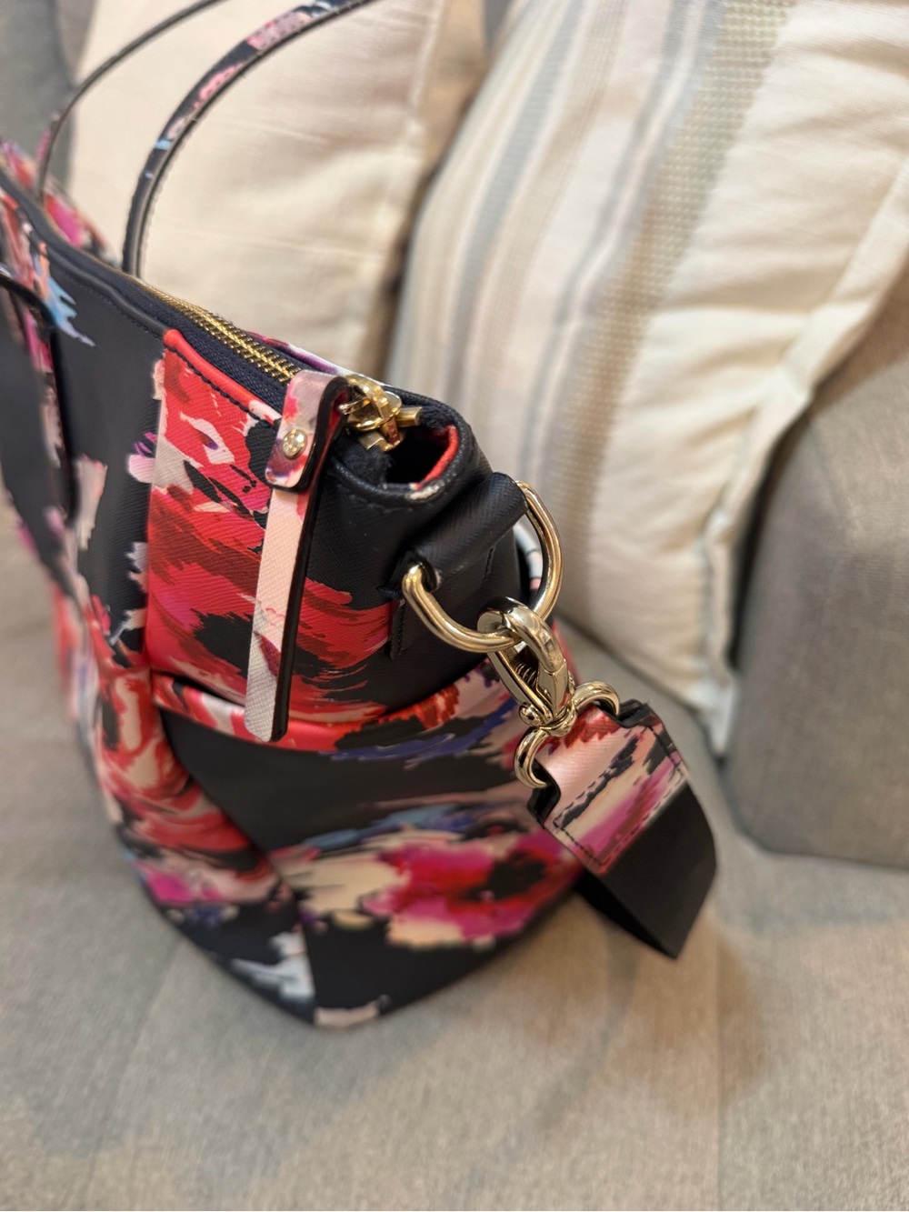 Kate Spade Floral Print Tote Bag - Picture 7 of 11